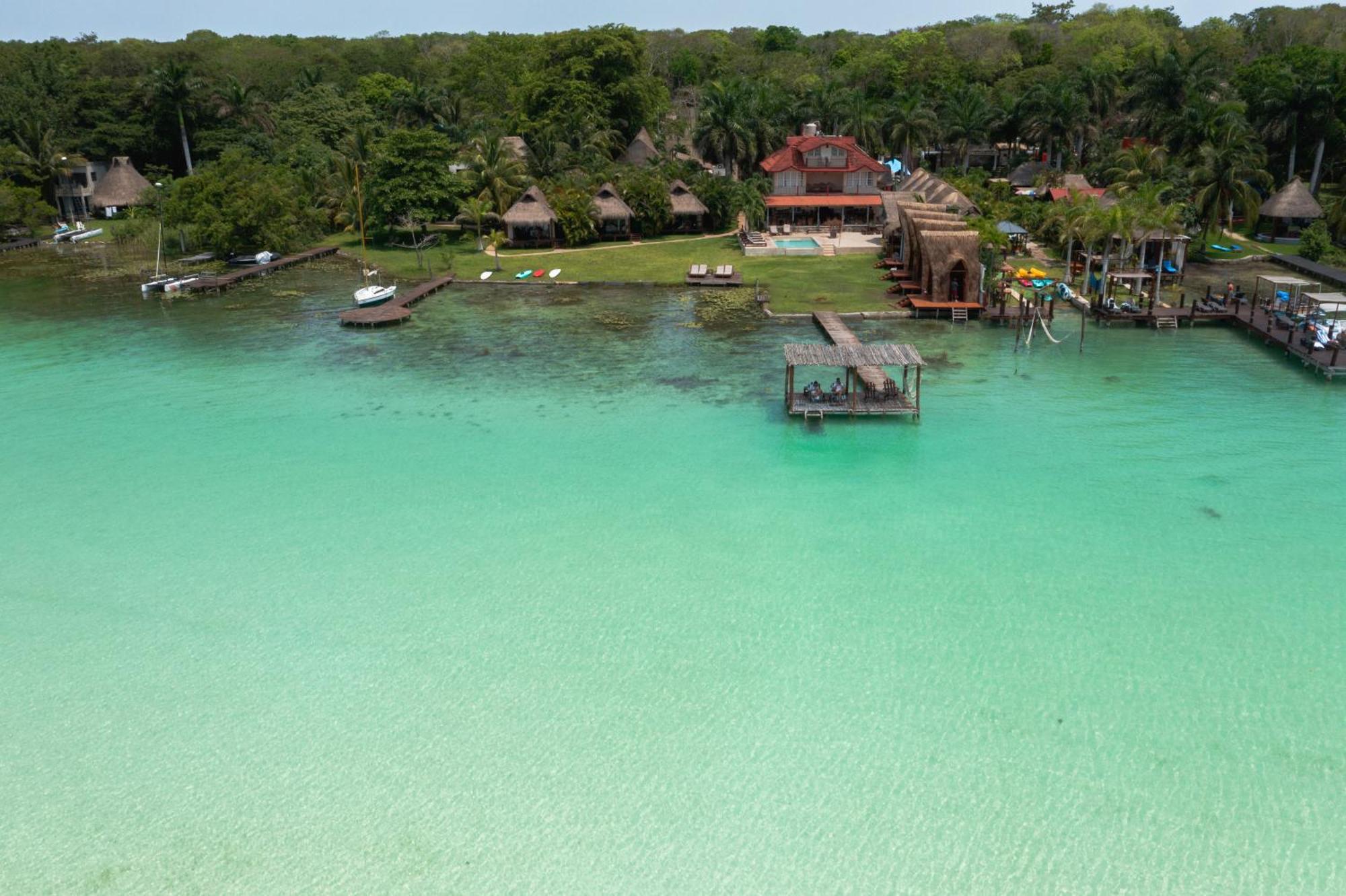 Hotel Casabakal - A Pie De Laguna - Bacalar Exterior foto